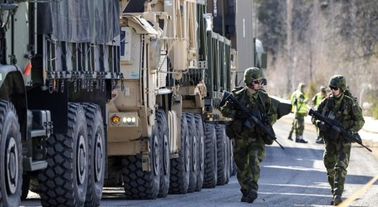 in Ostersund Sweden is preparing a large scale military hub