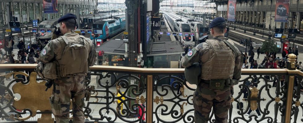 the suspect of the knife attack at the Gare de