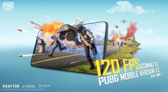 120 fps support is coming for PUBG Mobile