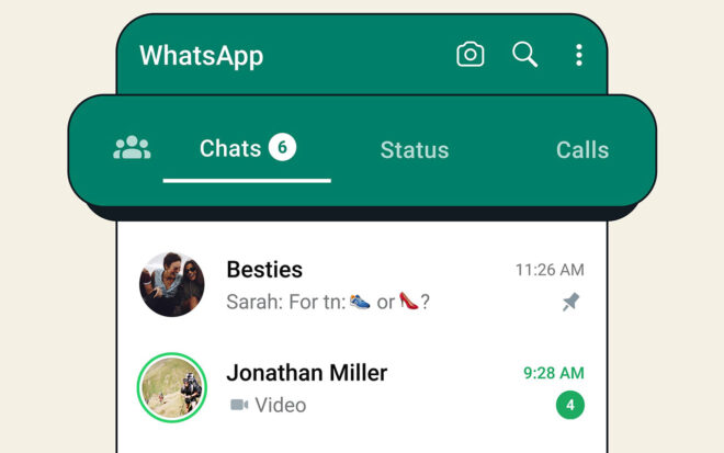 1711660935 874 WhatsApp updated the interface of its Android application