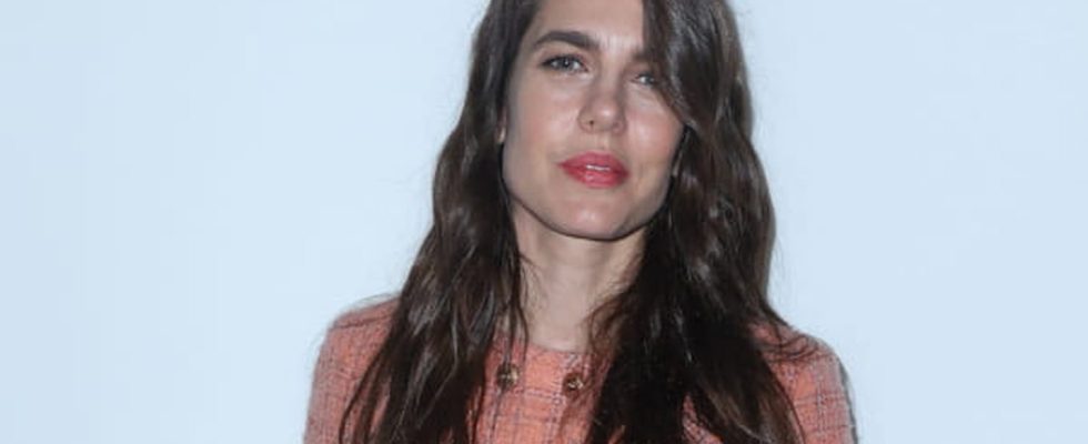 At the Rose Ball Charlotte Casiraghi dares to do a