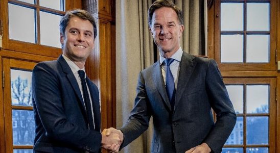 Attal and Rutte display the unity of the Franco Dutch couple