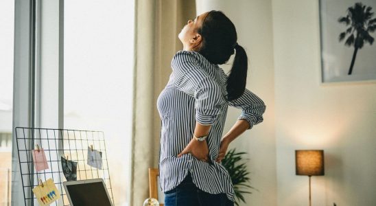 Back pain wrist pain More than half of French people