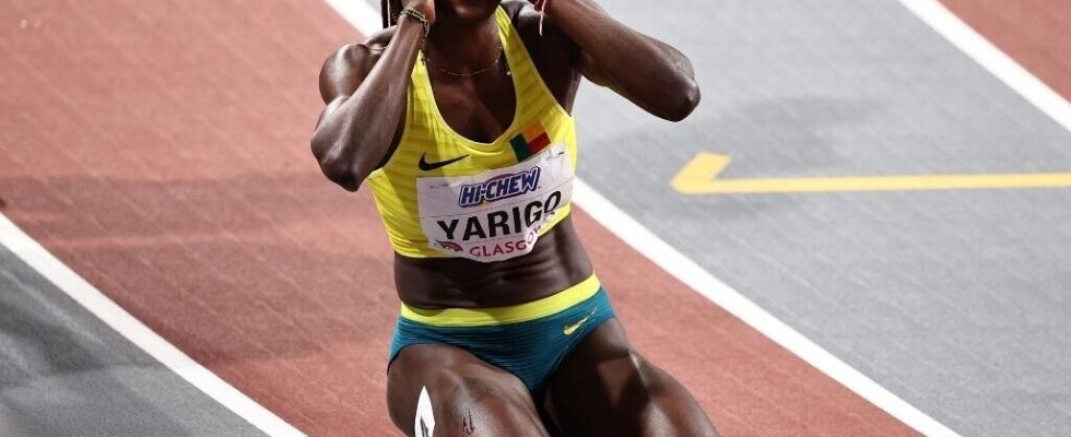 Beninese Noelie Yarigo wins bronze in 800m