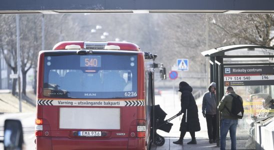Boy hit by bus in Stockholm