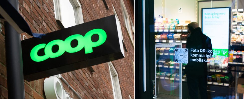 Customers rush when Coop sells out stores must close