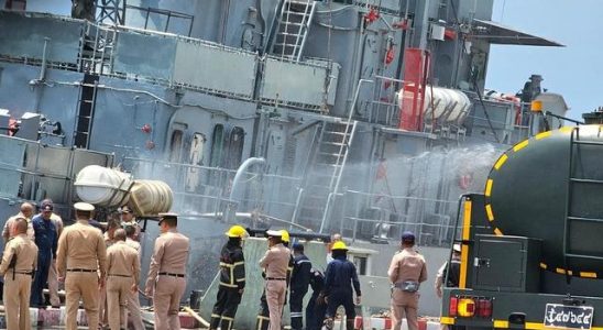 Friendly fire crisis in the Thai Navy They hit their