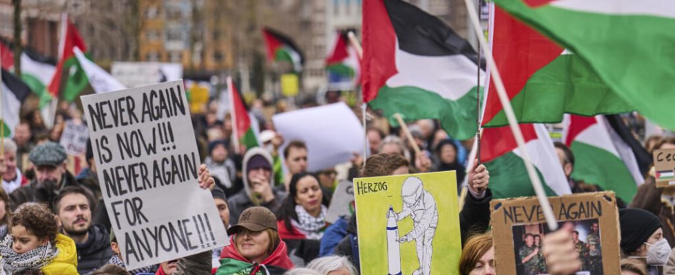 Holocaust museum inauguration disrupted by pro Palestinian protests