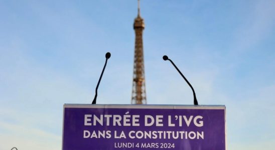 In the news the right to abortion in France engraved