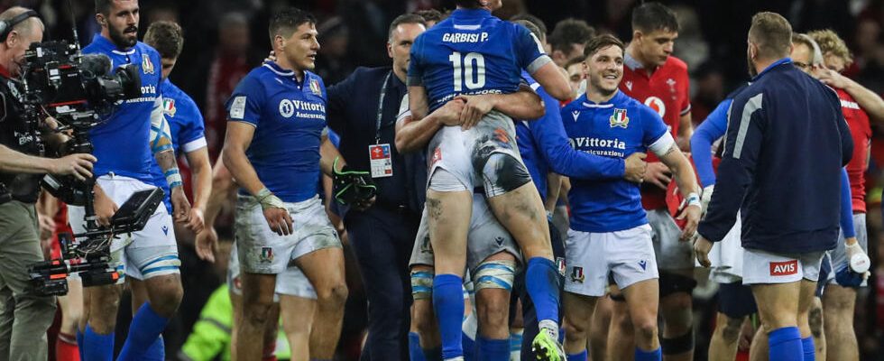 Italy wins against Wales and signs a historic Tournament
