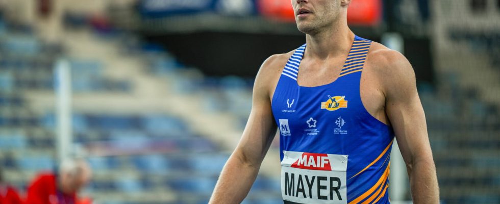 Kevin Mayer plays his qualification for the 2024 Olympics the