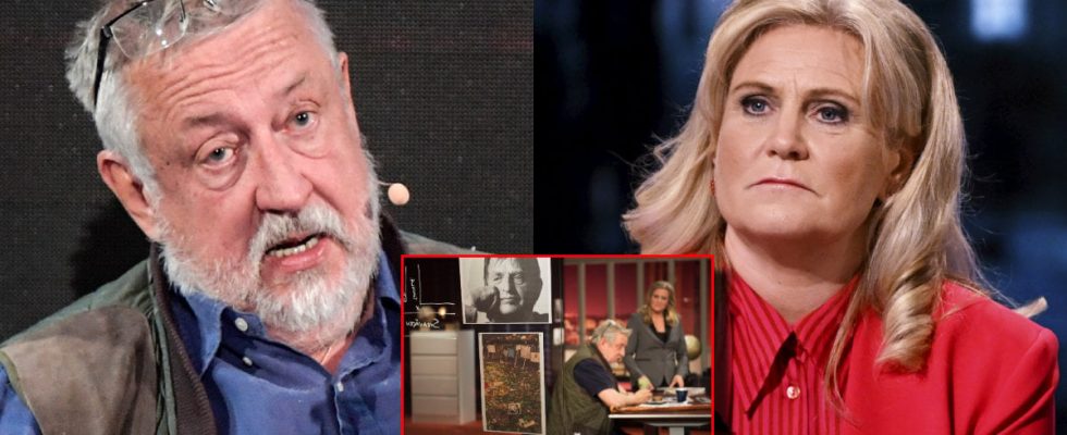 Leif GW Persson called Camilla Kvartoft Scolded her