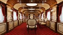 Look at the pictures of Putins luxury train the