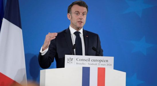Macron shows his muscles again against Moscow and attacks Russian