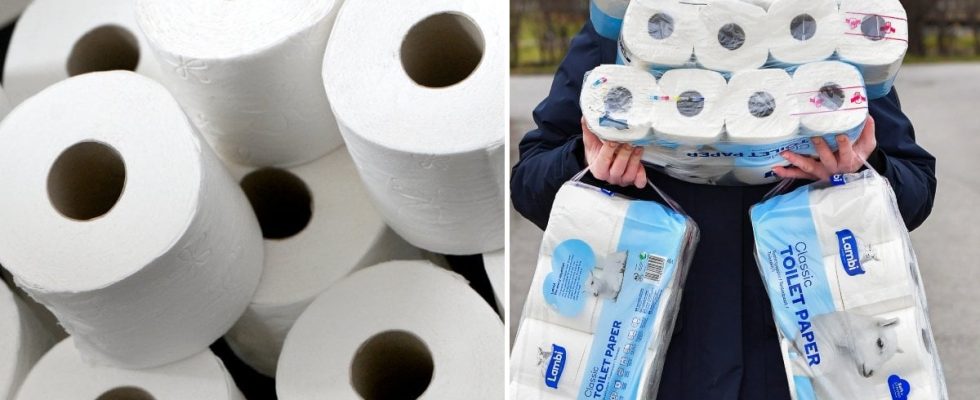 Man in his 70s stole toilet paper from the district