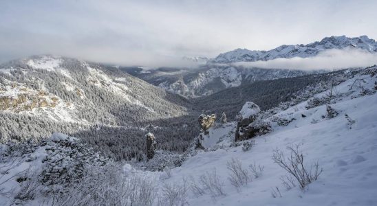 Massif central return of snow this weekend two departments placed