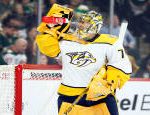NHLs hottest team beat Juuse Saros again with a clean
