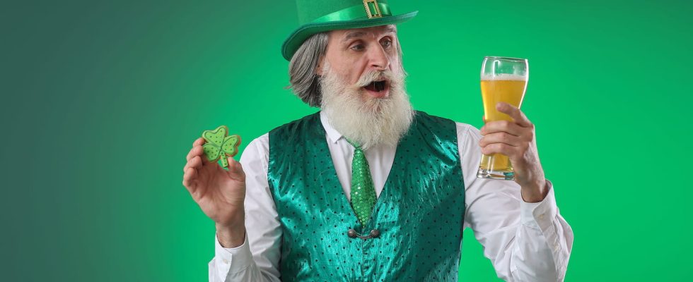 Originally the color of Saint Patricks Day was not green