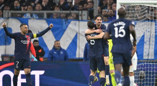 PSG wins the Classic outnumbered against Marseille