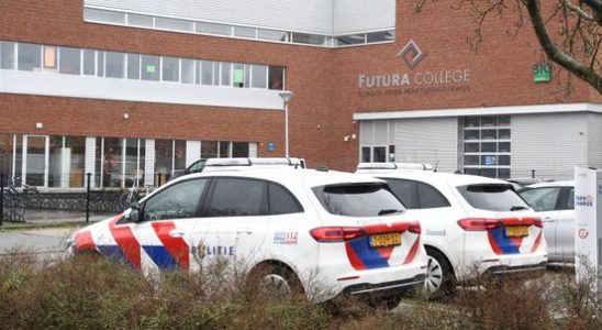 Students at the Woerden practical college return to school after