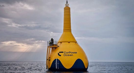 System that generates electricity by jumping on the sea CorPower