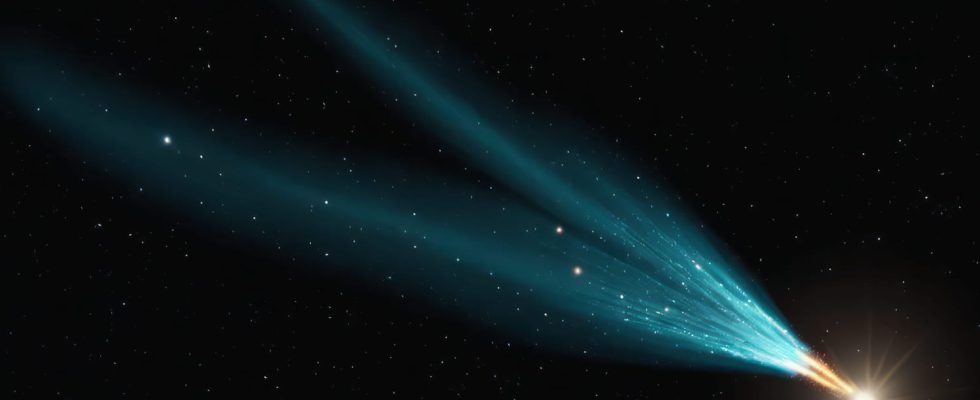 The Huge Devils Comet Can Be Observed for a Few