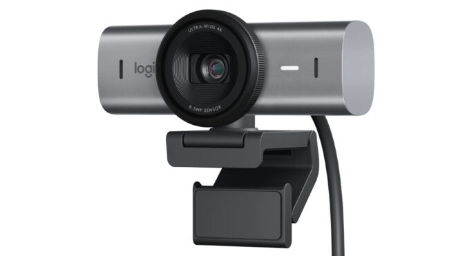 The new 4K webcam model Logitech MX Brio was unveiled