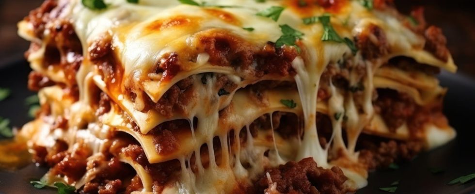 These lasagnes from the south of Italy are worth trying