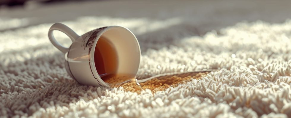 This drink removes tea and coffee stains from your textiles