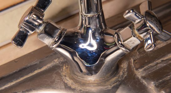 This easy trick removes limescale and makes your sink shine