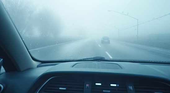 To defog your windshield twice as quickly as with air
