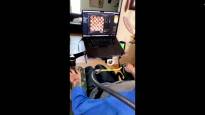 Watch the video Quadriplegic man plays chess with a chip