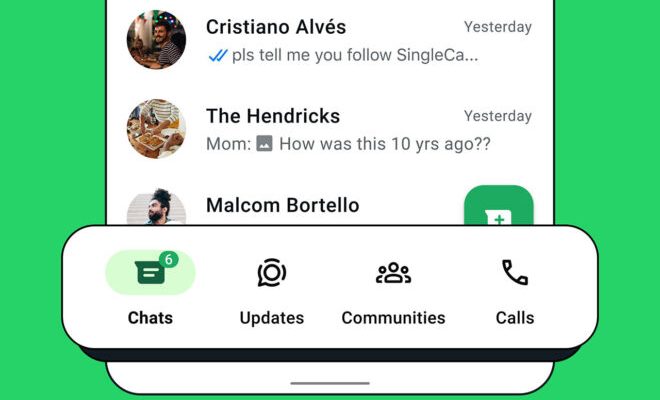 WhatsApp updated the interface of its Android application
