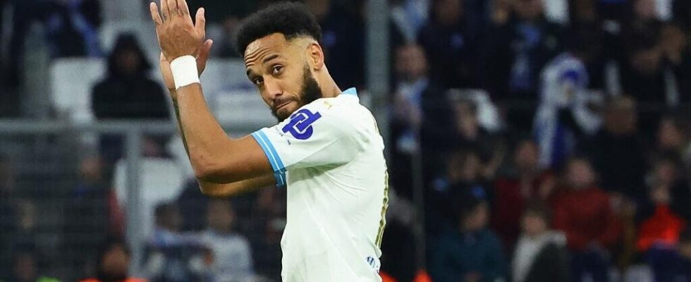 With Marseille Pierre Emerick Aubameyang is in royal form