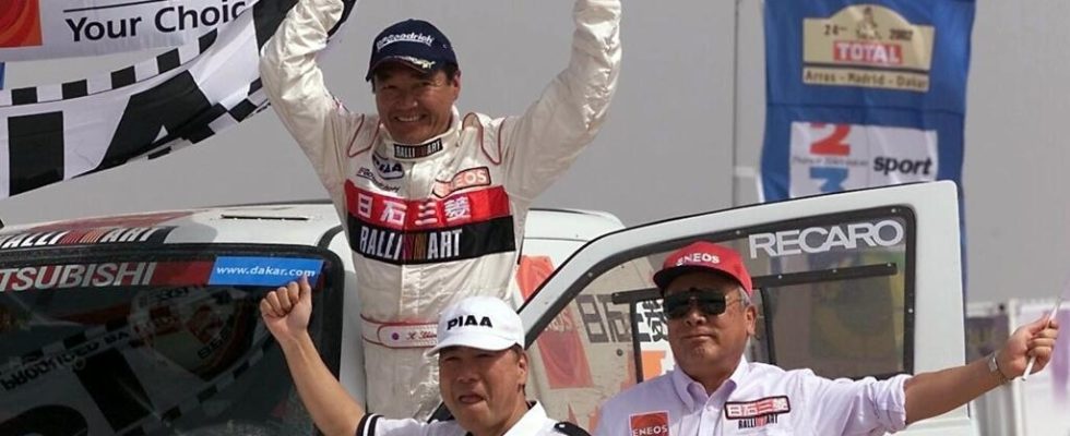 death of Japanese Kenjiro Shinozuka former winner of the Paris Dakar