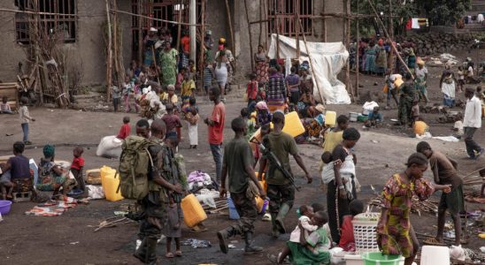in Goma the anger of displaced civilians in the face