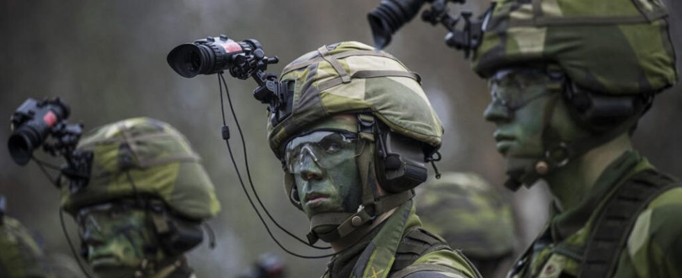 in the Arctic Sweden participates in its first NATO exercise