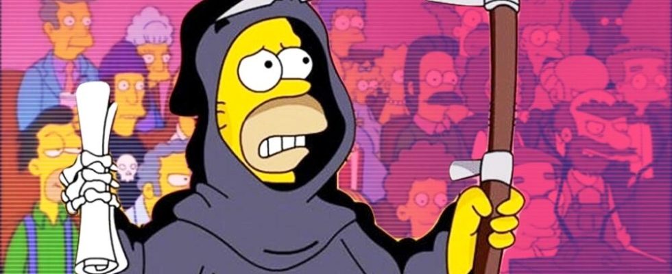 A original Simpsons character has just died
