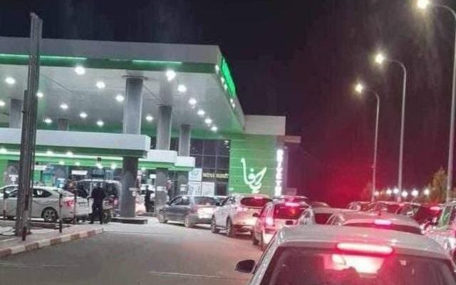 After the Iranian attack people flocked to gas stations in