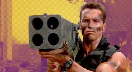 Arnold Schwarzenegger blasts his way through the toughest action hit