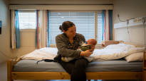Baby Konrad was born at his midwifes workplace this