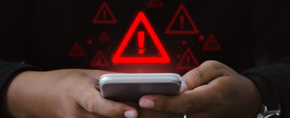 Be careful if you see a notification on your smartphone