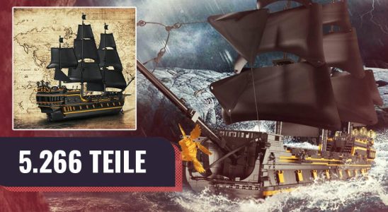Black Pearl with over 5000 pieces is incredibly cheap on