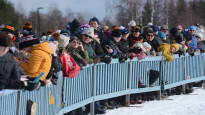 Does the skiing audience miss some circus fun Ounasvaaras Talvikisas