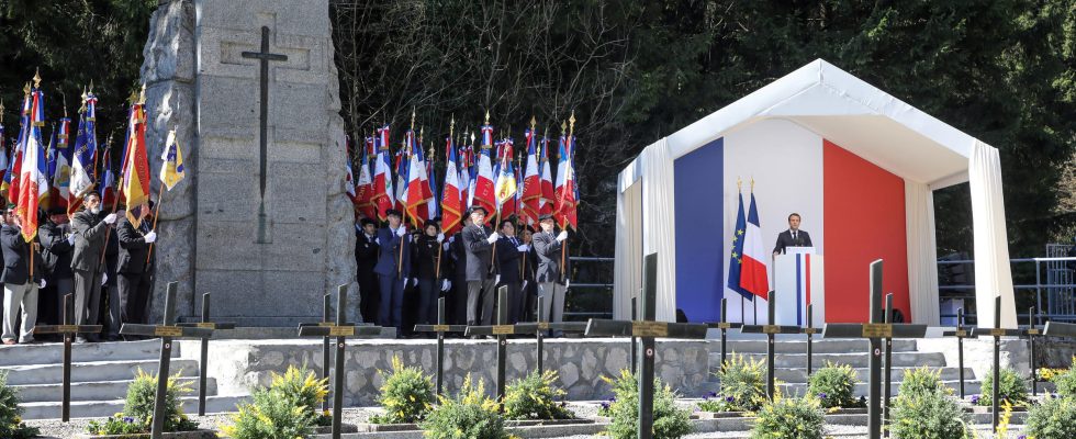 Emmanuel Macron in the Vercors to commemorate the resistance fighters