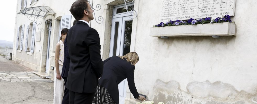 Emmanuel Macron launches his memorial journey for the 80th anniversary