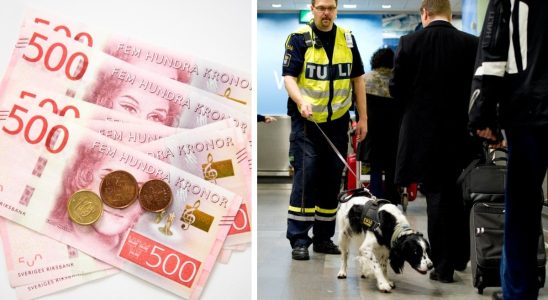 Enormous seizure at Arlanda value over SEK 270000