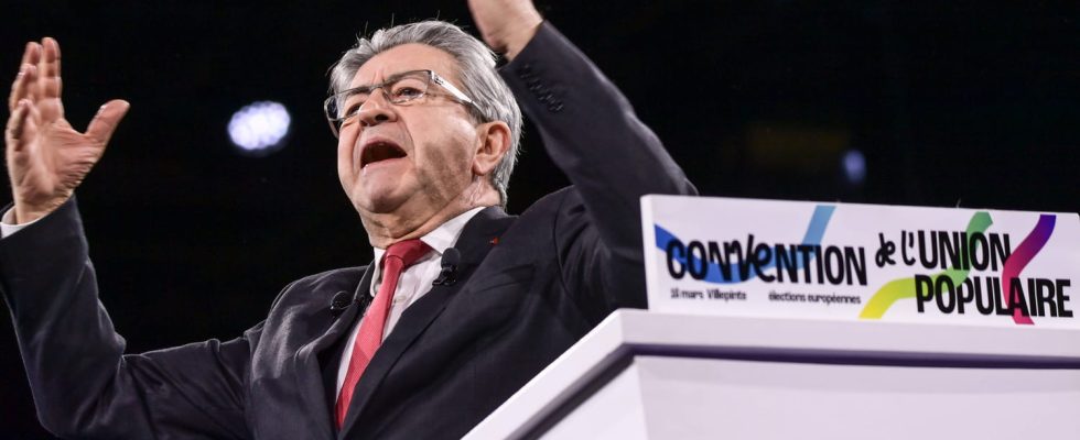 Europeans 2024 Melenchon dares to hold a meeting that no
