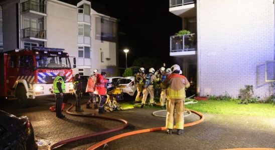 Fire brigade rescues man from burning house in Baarn