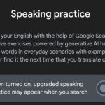 Google strengthened Search based English education with artificial intelligence